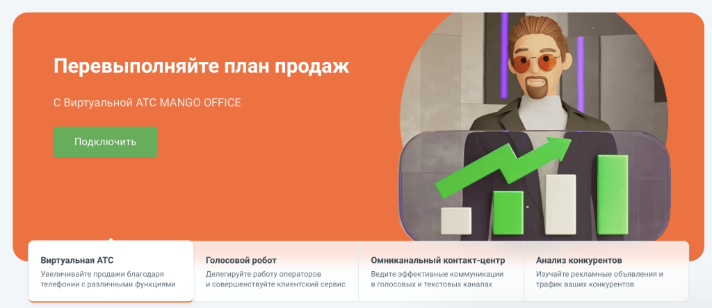 Автоматизированная воронка через MANGO OFFICE