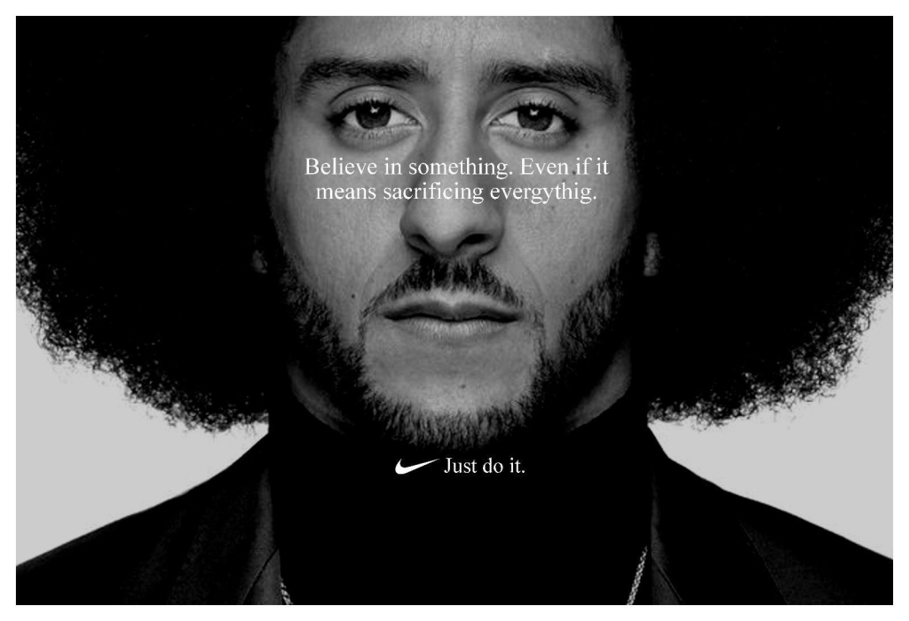 Провокационная реклама от Nike