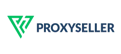 Логотип компании ProxySeller на белом фоне