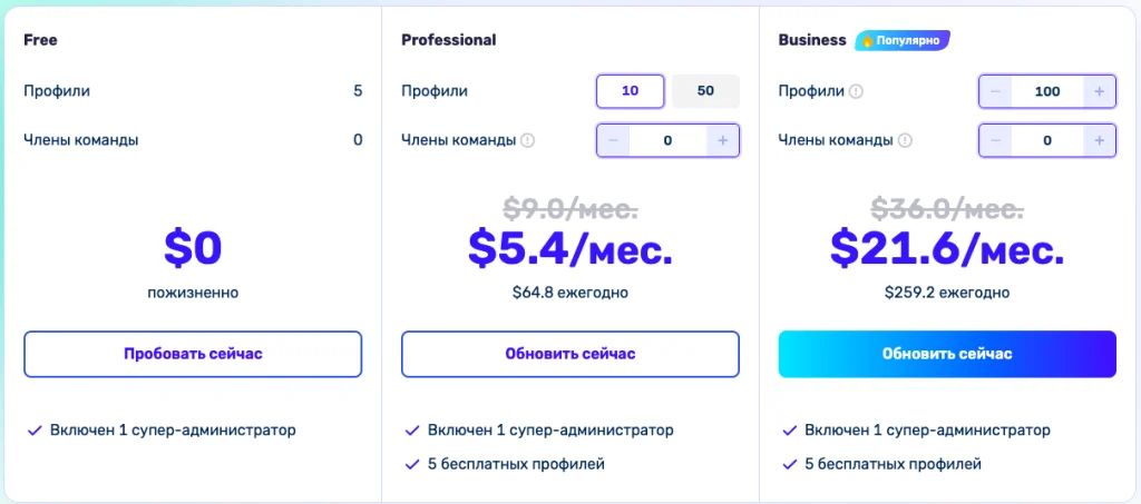 тарифная сетка