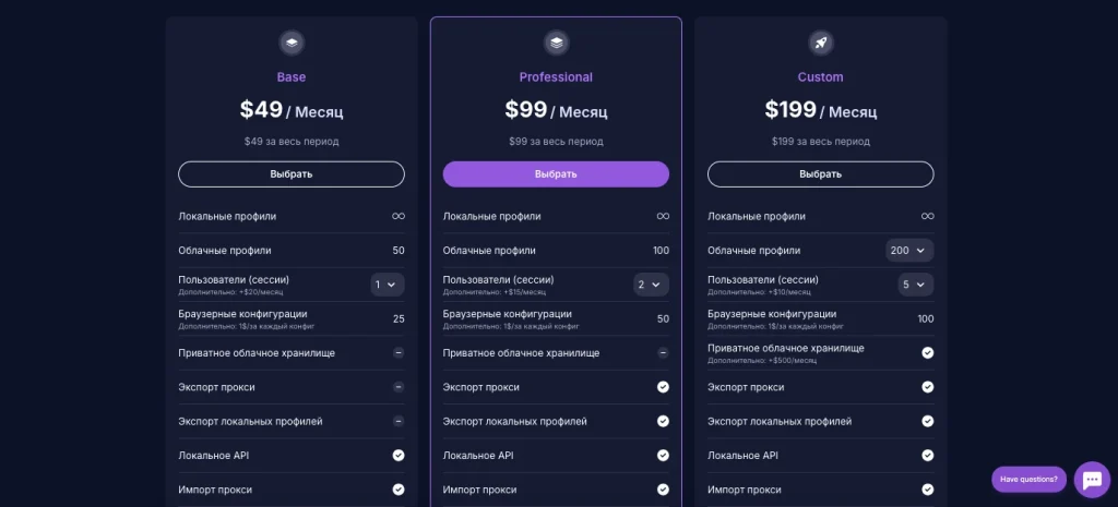 Цены на антидетект