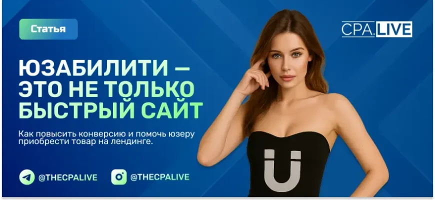 Юзабилити сайта: 6 базовых принципов, советы + чек-лист
