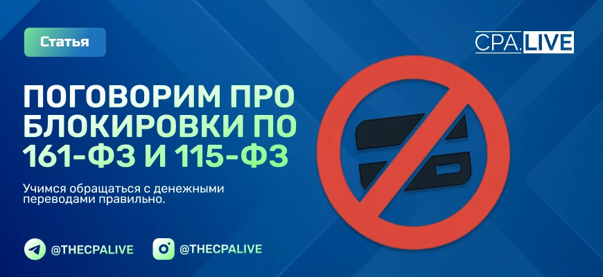 161-ФЗ и 115-ФЗ: как избежать блокировки и выйти, если попал