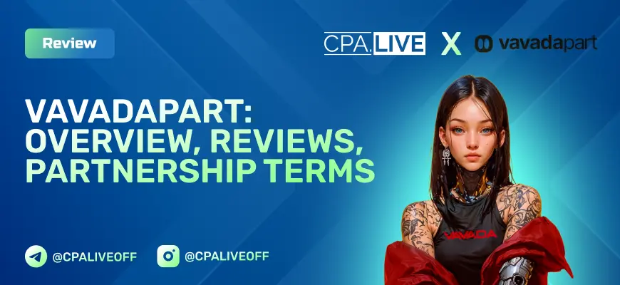 VavadaPart Review — Earn up to 60% RevShare and $300 CPA