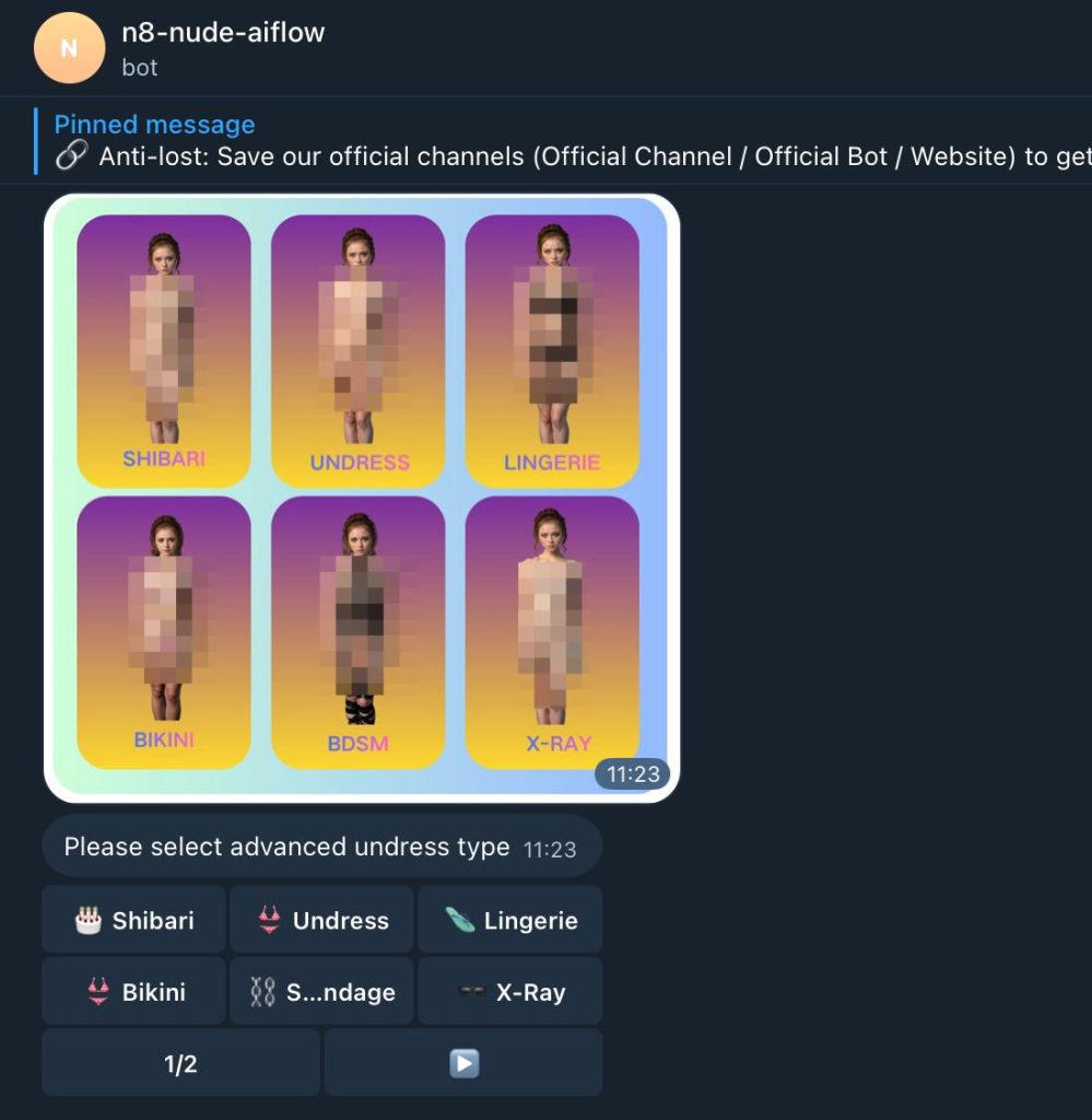 the choice of exposure options