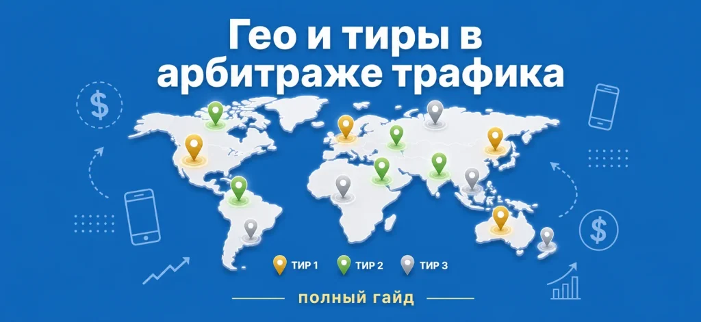 Гео и тиры в арбитраже трафика: полный гайд 2026