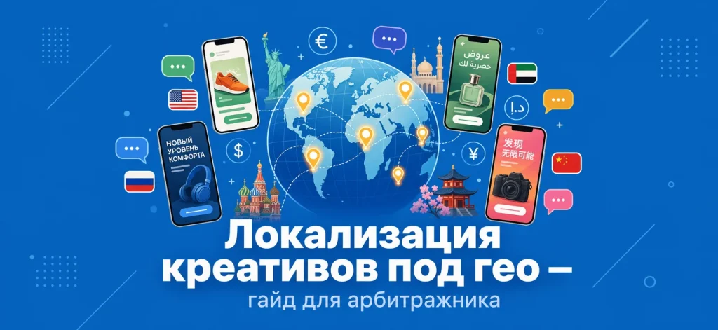 Локализация креативов под гео в 2026 году: гайд для арбитражника