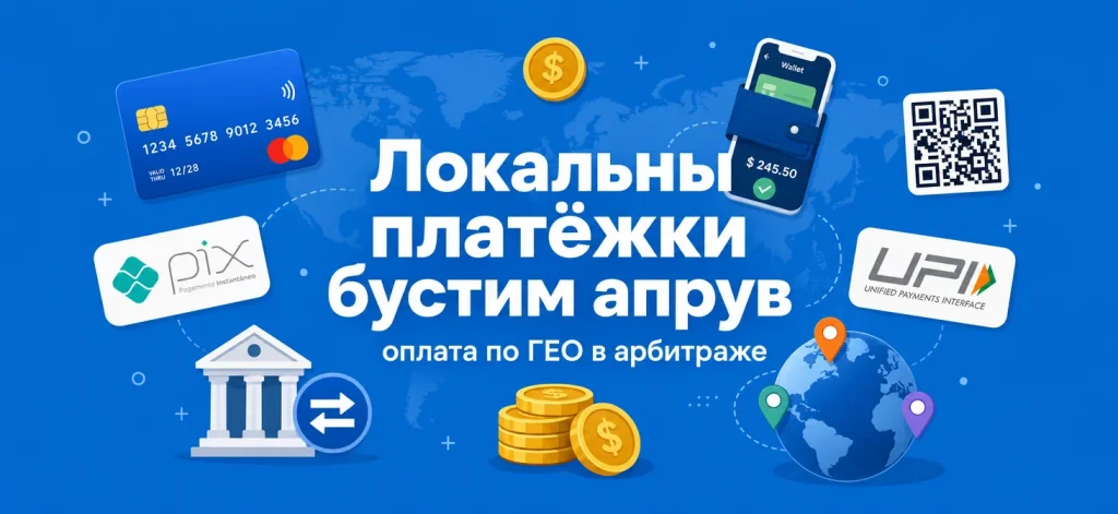 Способы оплаты по ГЕО в арбитраже: как локальные платежки бустят апрув и конверсию