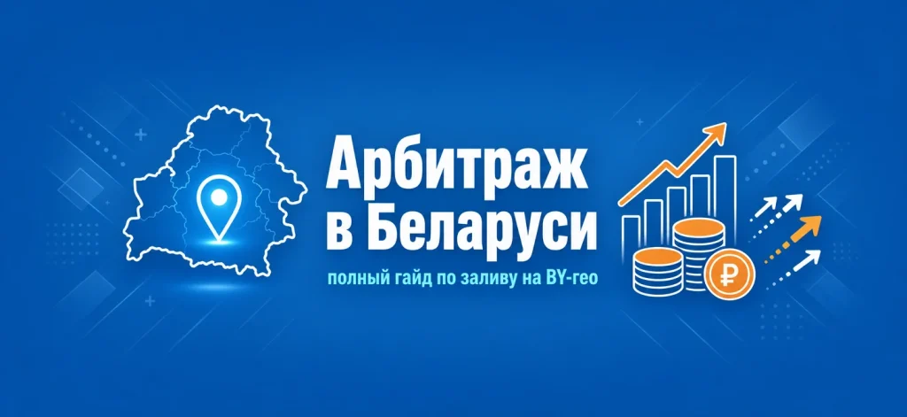 Арбитраж трафика в Беларуси: полный гайд по заливу на BY-гео в 2026 году