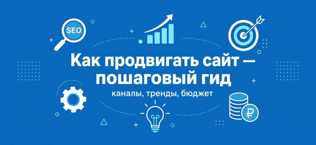 Как продвигать сайт в 2026 году: пошаговый гид по каналам, трендам и бюджету