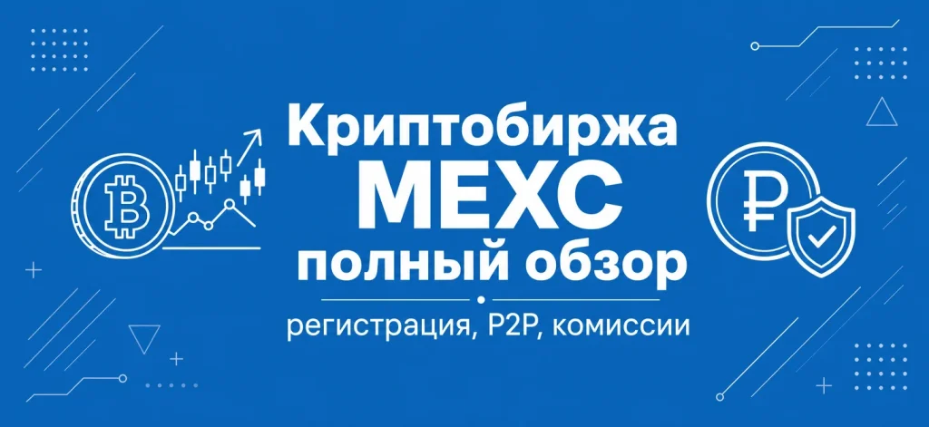 Криптобиржа MEXC: полный обзор — регистрация, P2P в рублях, комиссии и риски
