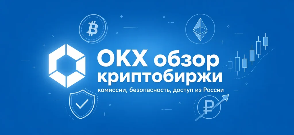 Криптобиржа OKX: полный обзор — как пользоваться из России, комиссии, безопасность и обход блокировки рубля