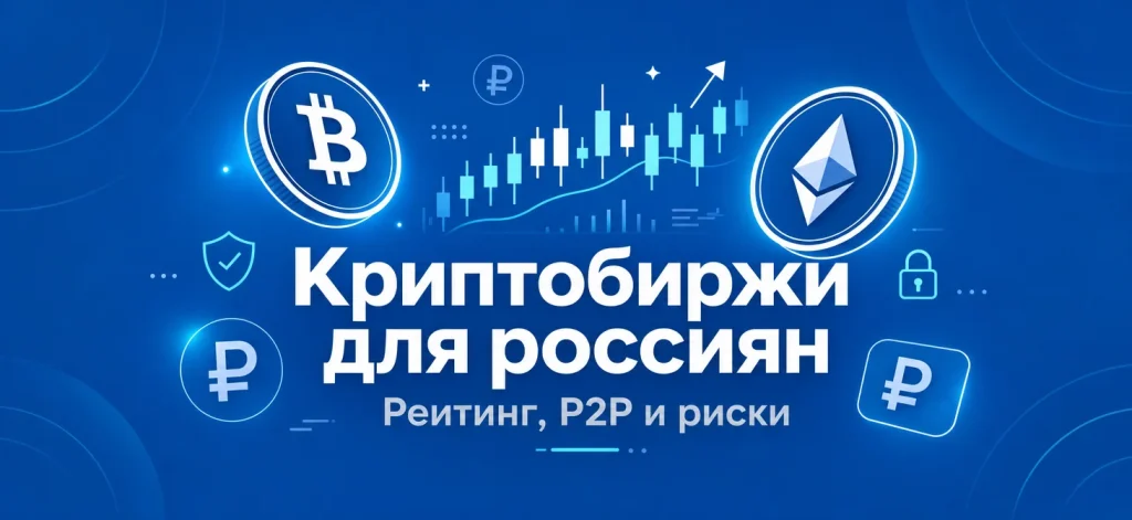 Криптобиржи для россиян в 2026 году: рейтинг, P2P-ввод рублей и юридические риски