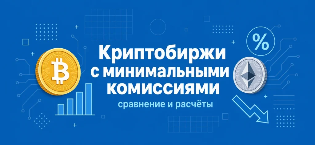 Криптобиржи с минимальными комиссиями в 2026 году: сравнение, расчеты, скрытые издержки