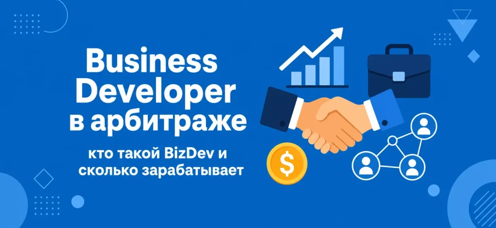 Business developer в арбитраже: кто такой BizDev, чем занимается и сколько зарабатывает в 2026