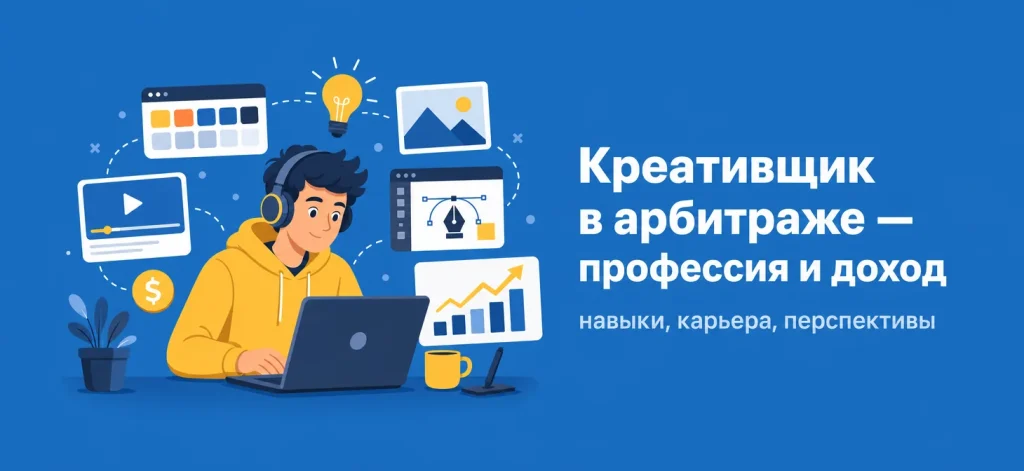 Креативщик в арбитраже: профессия, навыки, доход и карьера в 2026 году