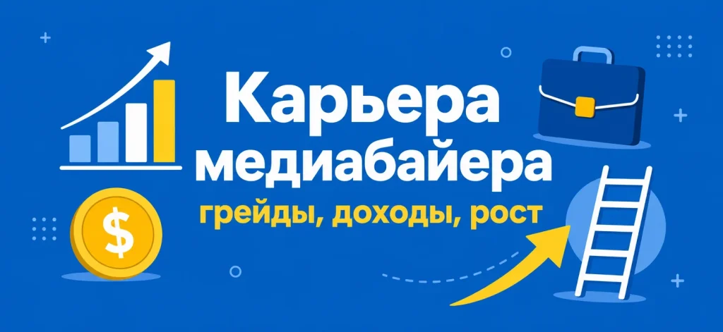 Карьера медиабайера: грейды, доходы и треки роста в 2026