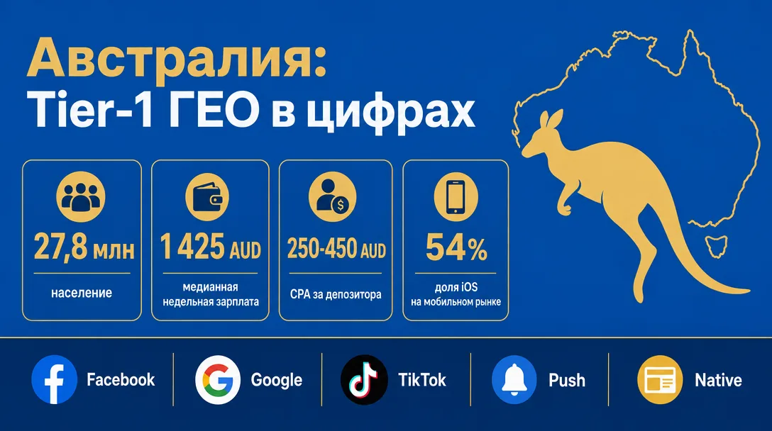 Инфографика ключевых показателей рынка арбитража в Австралии