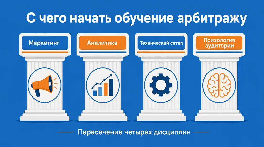 Четыре дисциплины арбитража трафика для старта обучения