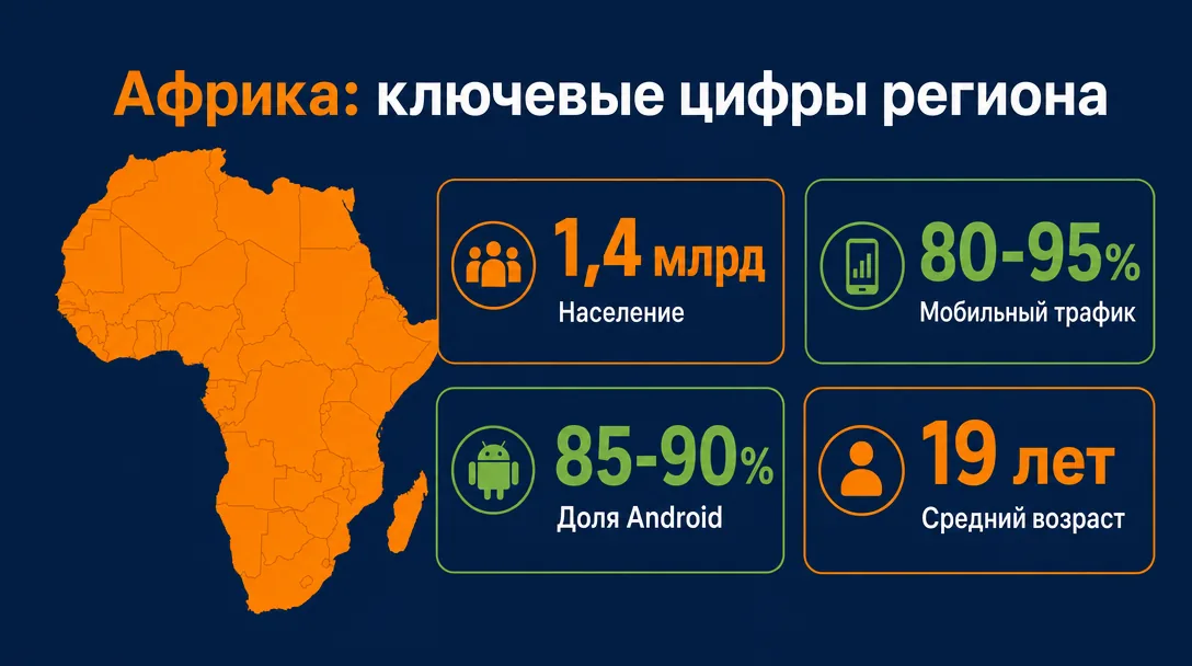 Инфографика ключевых черт африканского региона для арбитража