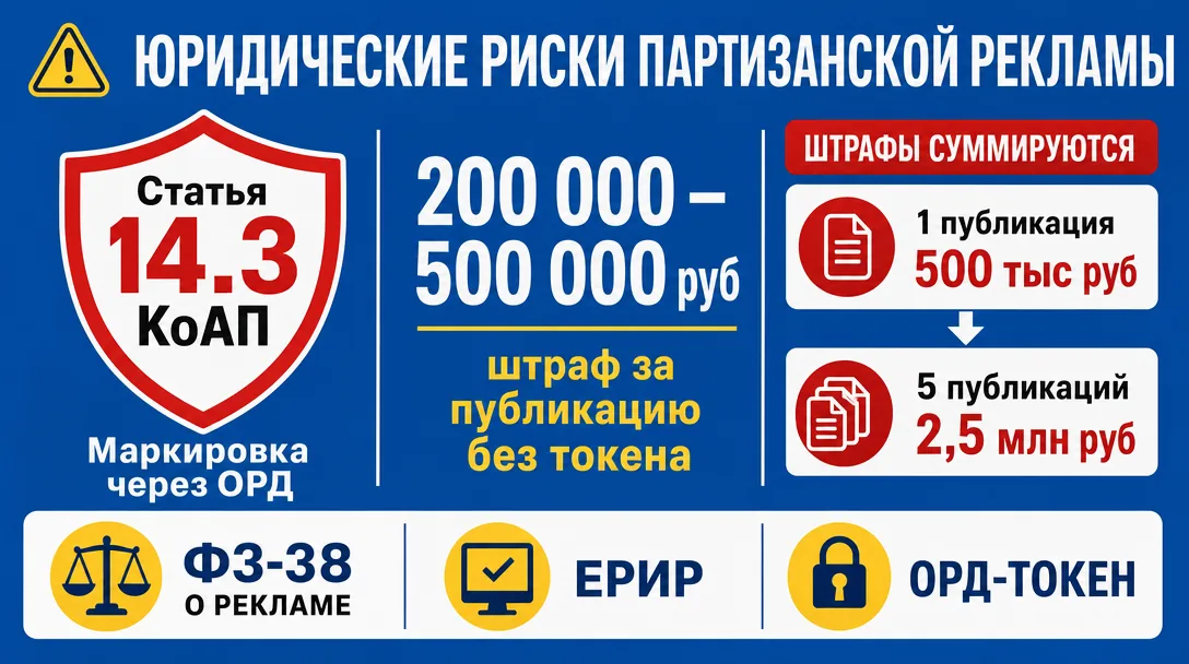 Штрафы ФАС и маркировка рекламы через ОРД