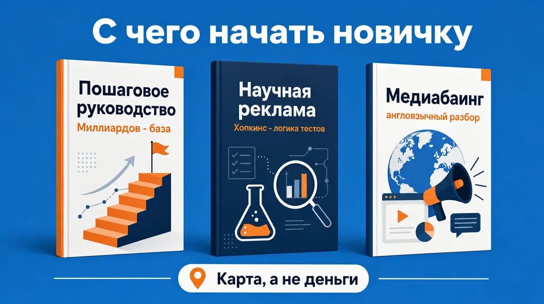 Стартовый набор книг для новичка в арбитраже трафика