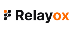 логотип сервиса Relayox для отслеживания партнёрского трафика и арбитража