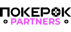 Логотип партнёрской программы PokerOK Partners для арбитража трафика в покер-индустрии
