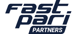 Логотип партнёрской программы FastPari Partners для арбитража трафика и партнёрского маркетинга